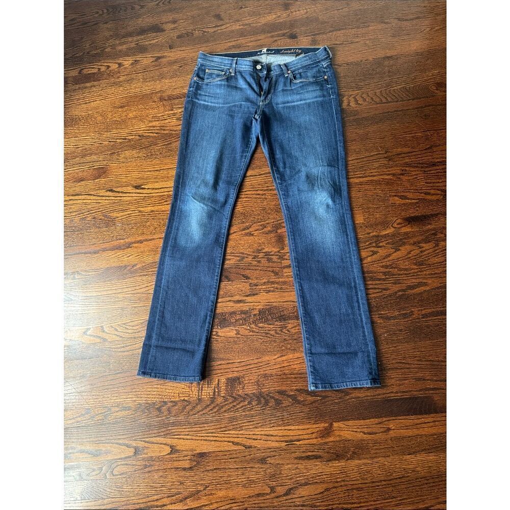7 for all Mankind Dark Blue Women's Jeans